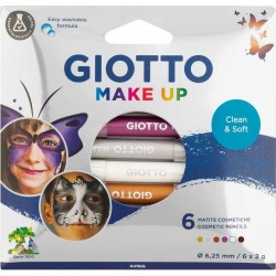 Giotto Make Up - Metal Pencils 6Pcs 000474100 8000825031137