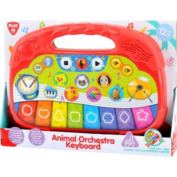 playgo Πιάνο Animal Orchestra B/O 1350 4892401013507