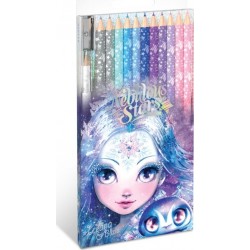 Nebulous Stars Coloring Pencil 12 Pack 4 Σχέδια Iceana K Blizia 11571 / 4 694704115759