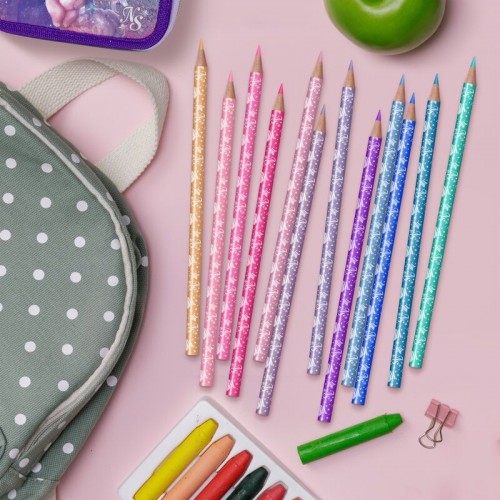 Nebulous Stars Coloring Pencil 12 Pack 4 Σχέδια Marinia K Octavia 11571 / 2 694704115735