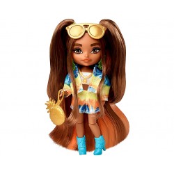 Mattel Barbie Extra Minis Doll 2 (5.5 In) - Tie Dye Denim Doll HGP62 / HHF81 194735066254