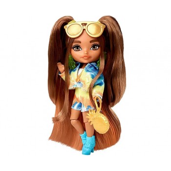 Mattel Barbie Extra Minis Doll 2 (5.5 In) - Tie Dye Denim Doll HGP62 / HHF81 194735066254