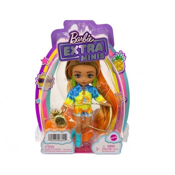 Mattel Barbie Extra Minis Doll 2 (5.5 In) - Tie Dye Denim Doll HGP62 / HHF81 194735066254