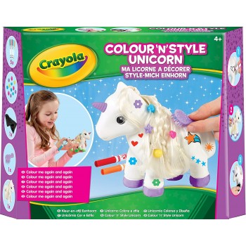 Crayola Unicorn Craft Kit And Uk Greetings 4Th Birthday Card - Girls Birthday Card - Unicorn Birthday Card 93020 5025123930206