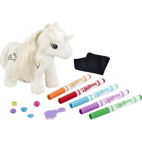 Crayola Unicorn Craft Kit And Uk Greetings 4Th Birthday Card - Girls Birthday Card - Unicorn Birthday Card 93020 5025123930206