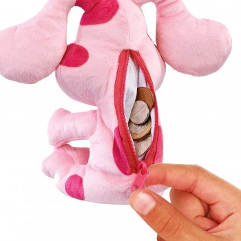 Giochi Preziosi Blues Clues And You! Blue's Clues And You Clip-On Plush Coin Purse In Cdu-Magenta, Pink BLU20010 / 2 80563791348