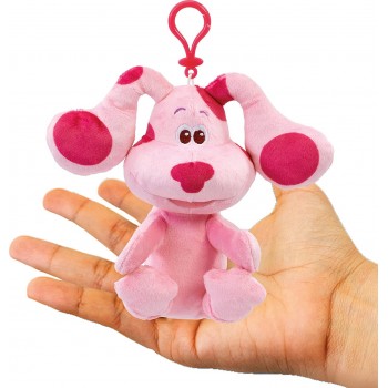 Giochi Preziosi Blues Clues And You! Blue's Clues And You Clip-On Plush Coin Purse In Cdu-Magenta, Pink BLU20010 / 2 80563791348