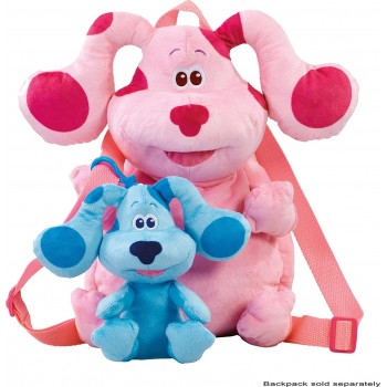 Giochi Preziosi Blues Clues And You! Blue's Clues And You Clip-On Plush Coin Purse In Cdu-Magenta, Pink BLU20010 / 2 80563791348