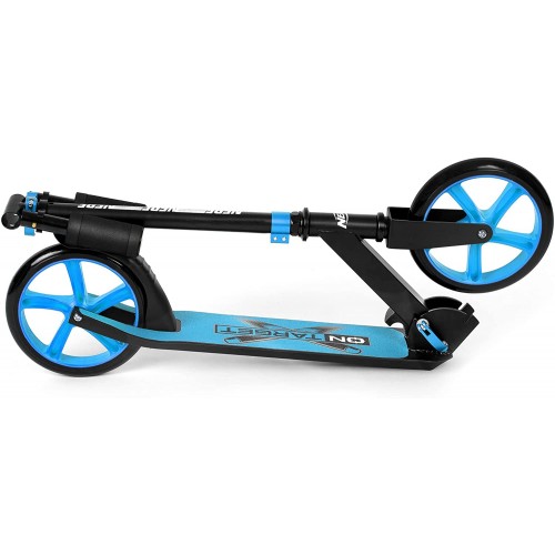 Spokey Single-Leisure Car With Folding Mechanism, Adjustable Handlebar Up To 96 Cm, Weight 3.5 Kg, Abec-7 Sphere Be Bearings 849