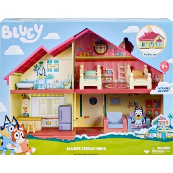 Moose Toys Bluey Σετ Παιχνιδιού Σπίτι Της Bluey Με Φιγούρα & Αξεσουάρ BLY04010 8056379131625