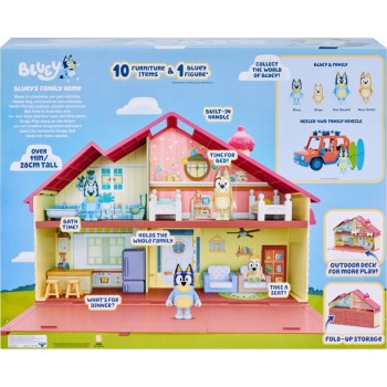 Moose Toys Bluey Σετ Παιχνιδιού Σπίτι Της Bluey Με Φιγούρα & Αξεσουάρ BLY04010 8056379131625