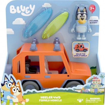 Moose Toys Bluey Family Cruiser Αυτοκίνητο με φιγούρα & αξεσουάρ BLY03010 8056379131618