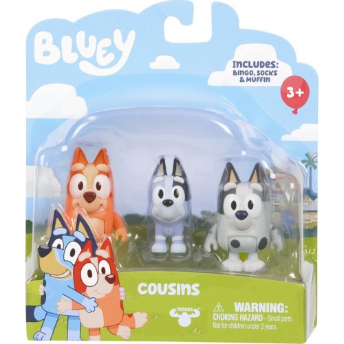 Moose Toys Bluey Φιγουρα 2Pack - 1 Τμχ BLY00510 8056379131496