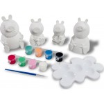 Giochi Preziosi Peppa Pig Φιγούρες από Πηλό Για Ζωγραφικη 4 Pack Η Οικογένεια της Πέππα PP019000 8056379132646