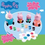 Giochi Preziosi Peppa Pig Φιγούρες από Πηλό Για Ζωγραφικη 4 Pack Η Οικογένεια της Πέππα PP019000 8056379132646