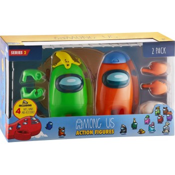 PMI Ltd Among Us Action Figures 2 Pack (S2) - 1 τμχ AU6552 7290112478986