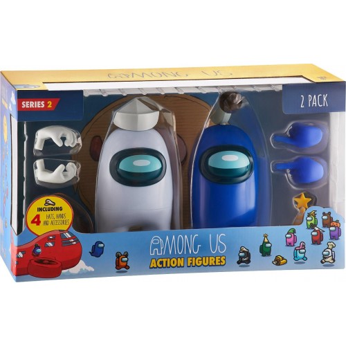 PMI Ltd Among Us Action Figures 2 Pack (S2) - 1 τμχ AU6552 7290112478986