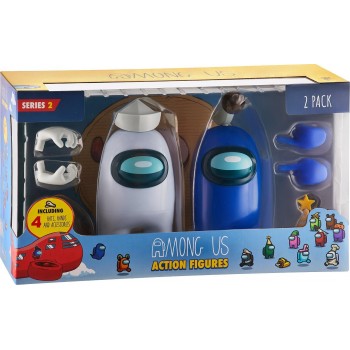 PMI Ltd Among Us Action Figures 2 Pack S2 AU6552 7290112478986