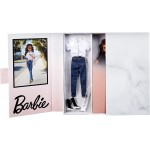 Mattel Barbie Signature Barbiestyle Συλλεκτική Κούκλα Brunette With 2 Tops, Skirt, Jeans, Jacket, Pairs Of Shoes HCB75 194735006