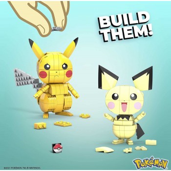 MEGA Pokemon - Pikachu Evolution Trio GYH06 887961971552
