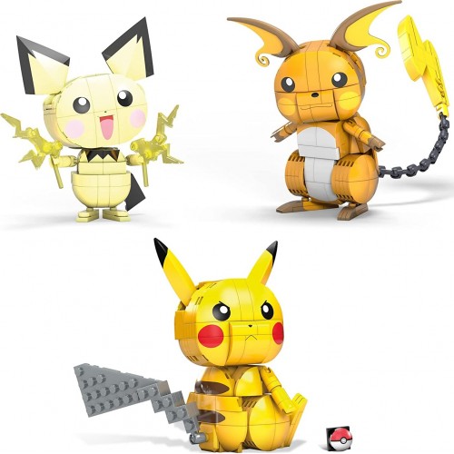 MEGA Pokemon - Pikachu Evolution Trio GYH06 887961971552