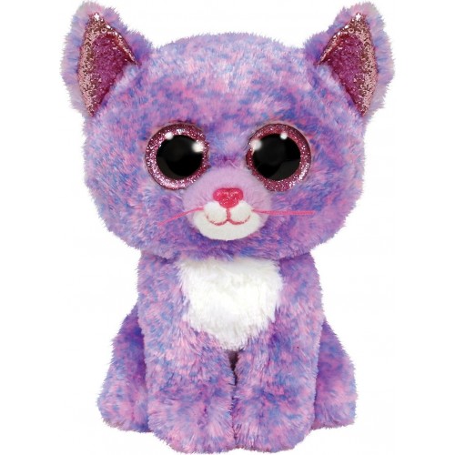 ty Beanie Boos Cassidy Χνουδωτό Γατούλα Μωβ 15Εκ 1607-36248 008421362486