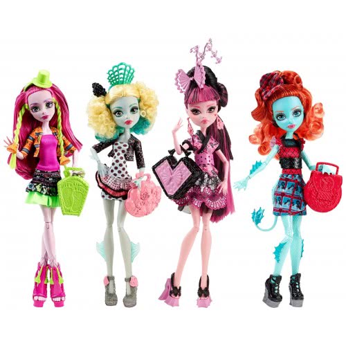 Mattel Monster High Πρόγραμμα Ανταλλαγής Μαθητών (4 Σχέδια) CFD17 887961055276