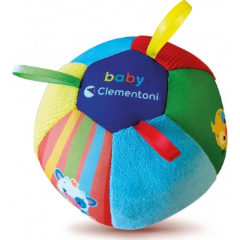 Clementoni Baby Toddler Toy Animal Friends Musical Ball For 3+ Months 1000-17464 8005125174645