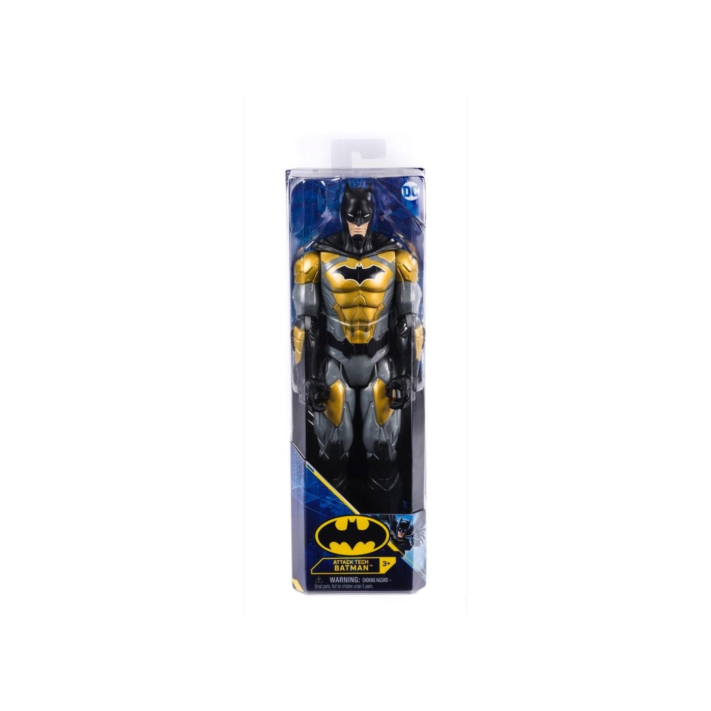 Spin Master DC Batman Attack Tech Batman (Gold/Silver Deco) (30cm ...