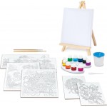 As company Painting Workshop Aquarelle Drawing Set With Wooden Easel For Ages 7+ 1038-11022 5203068110222