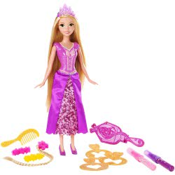 Mattel Disney Princess Ραπουνζέλ Μακριά Μαλλιά Με Αξεσουάρ CJP12 887961179767