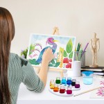 As company Painting Workshop Aquarelle Drawing Set With Wooden Easel For Ages 7+ 1038-11022 5203068110222