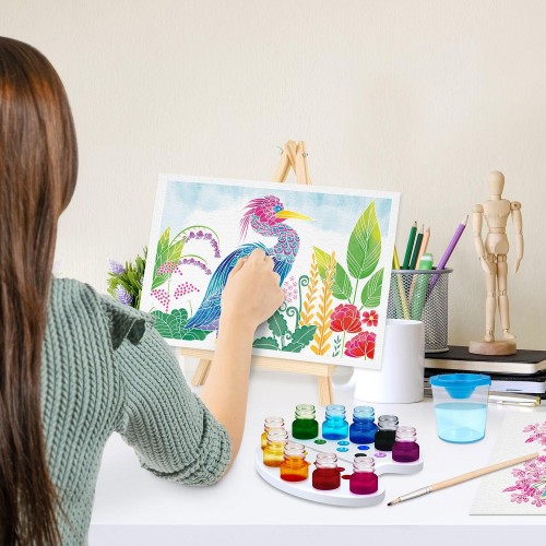 As company Painting Workshop Aquarelle Drawing Set With Wooden Easel For Ages 7+ 1038-11022 5203068110222