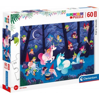 Clementoni Puzzle 60 Maxi S.C. Fairies Of Woods 1200-26468 8005125264681