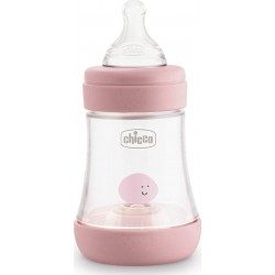 Chicco Πλαστικό Μπιμπερό Κατά Των Κολικών 150Ml 0M+ Perfect 5 Pink A60-20211-10 8058664121939