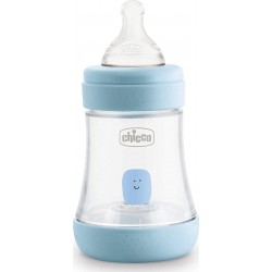 Chicco Πλαστικό Μπιμπερό Κατά Των Κολικών 150Ml 0M+ Perfect 5 Blue A60-20211-20 8058664121946