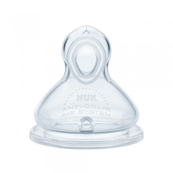 NUK Θηλή Σιλικόνης First Choice Flow Control 6-18 Μηνών 1 Τεμάχιο 10721000 4008600387480