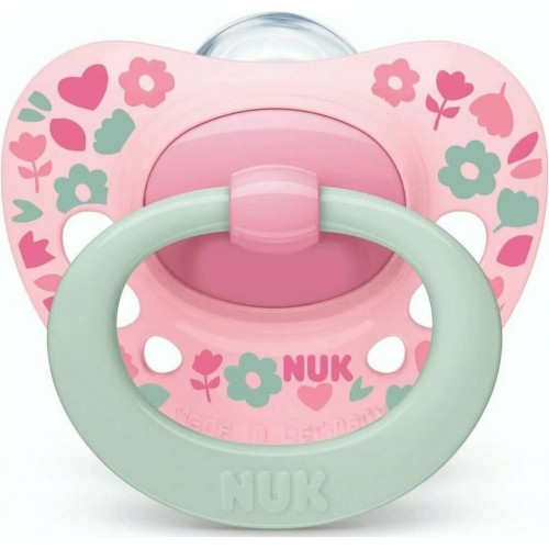 NUK Πιπίλα Classic Signature Μέγεθος 2 (6-18M) Με Θήκη 10736694 4008600385172