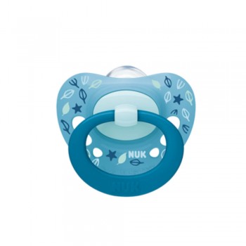 NUK Classic Signature Pacifier Size 2 (6-18M) With Case 10736694 4008600385172