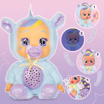As company Cry Babies Goodnight Jenna Interactive Baby Doll-Starry Sky projector-Light up Tears And Lullabies 4104-84070 8421134