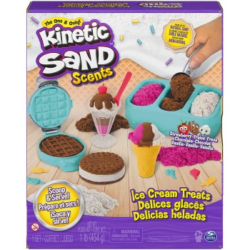 Spin Master Kinetic Sand: Ice Cream Scented Playset 6059742 778988324486