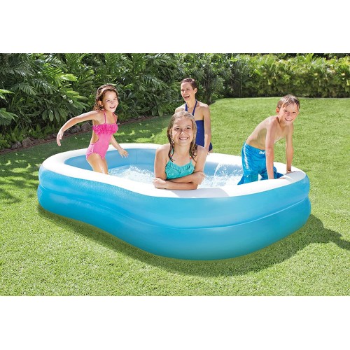 INTEX Np Πισίνα Swim Center Family Light Blue White 203X152x48 Cm 57180 6941057417141