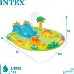 INTEX Πισίνα Little Dino Play Center 191X152x58 Cm 57166 6941057421810