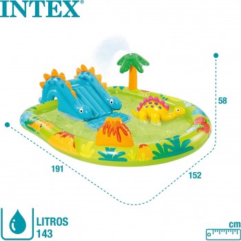 INTEX Np Playcenter Dinosaurs, Various 57166 6941057421810