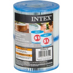 INTEX Ανταλλακτικό Φίλτρο Πισίνας Cartidge S1 Twin Pack 29001 6941057404424