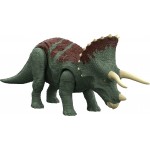 Mattel Jurassic World Νέοι Δεινόσαυροι με κινούμενα μέλη, λειτουργία επίθεσης & ήχους Triceratops HDX17 / HDX34 194735034086