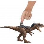 Mattel Jurassic World Νέοι Δεινόσαυροι με κινούμενα μέλη, λειτουργία επίθεσης & ήχους Rajasaurus HDX17 / HDX35 194735034123