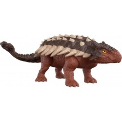 Mattel Jurassic World Νέοι Δεινόσαυροι με κινούμενα μέλη, λειτουργία επίθεσης & ήχους Ankylosayrus HDX17 / HDX36 194735034048