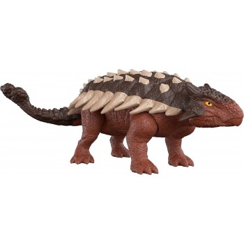 Mattel Jurassic World Νέοι Δεινόσαυροι με κινούμενα μέλη, λειτουργία επίθεσης & ήχους Ankylosayrus HDX17 / HDX36 194735034048