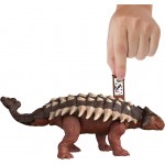 Mattel Jurassic World Νέοι Δεινόσαυροι με κινούμενα μέλη, λειτουργία επίθεσης & ήχους Ankylosayrus HDX17 / HDX36 194735034048